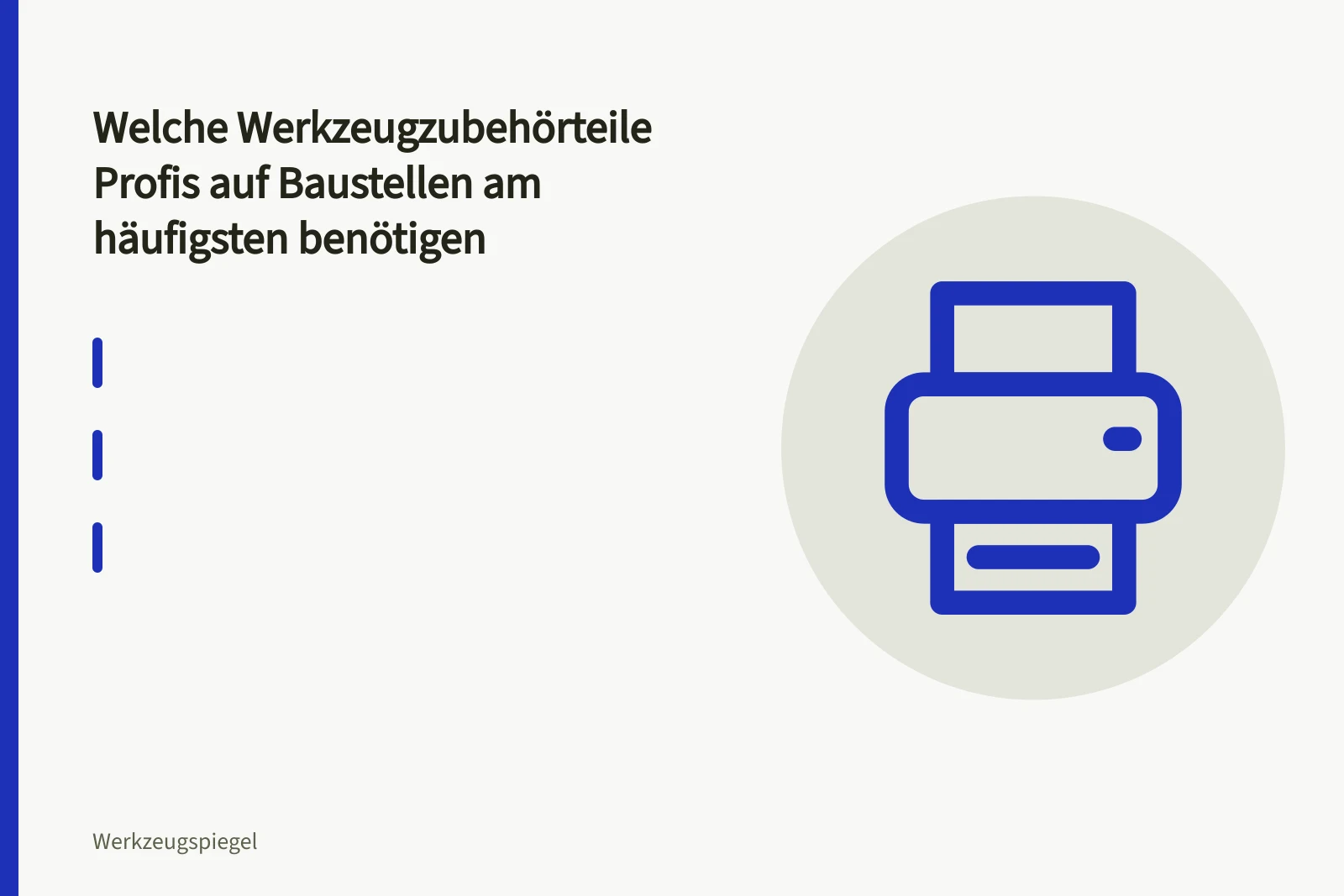 Bits, SDS-plus-Bohrer, Sägeblatt und 125-mm-Trennscheibe auf Betonboden